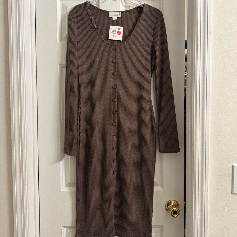 Loveriche ribbed dress M